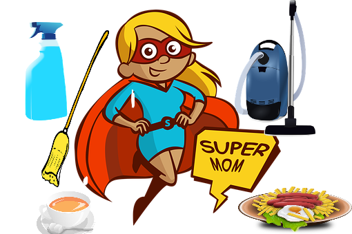 The lady of the house manages all the household function