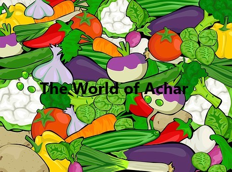 Achar of any kind brings a lot of peppiness to the food