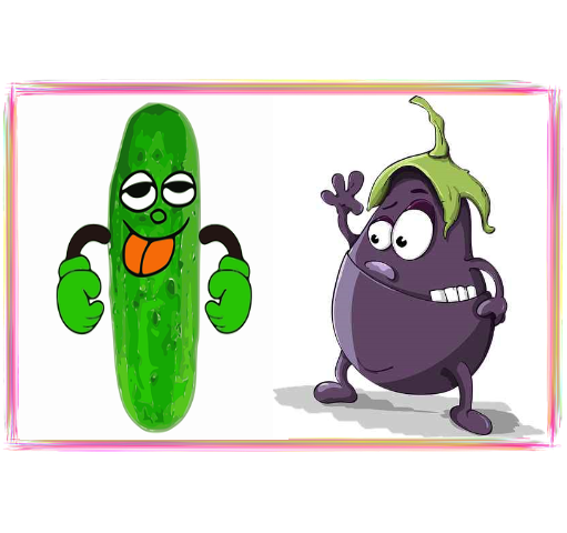 An argument breaks between vegetables in the vegan world