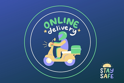 Ordering food online is easy