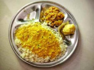 Rice, dal and chawal is the most popular comfort food of Indians