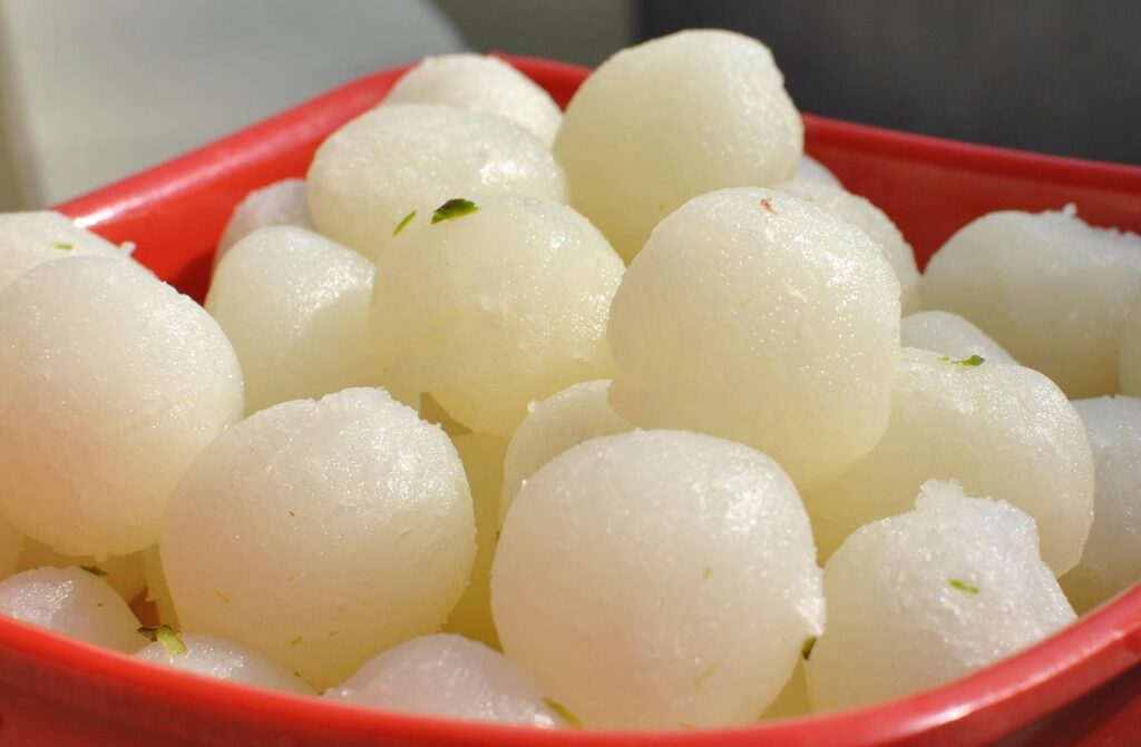 Rasgulla is a symbol of Sweetness of Love