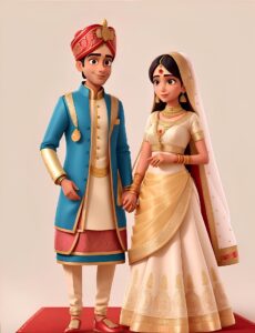 A wedding of seven vows